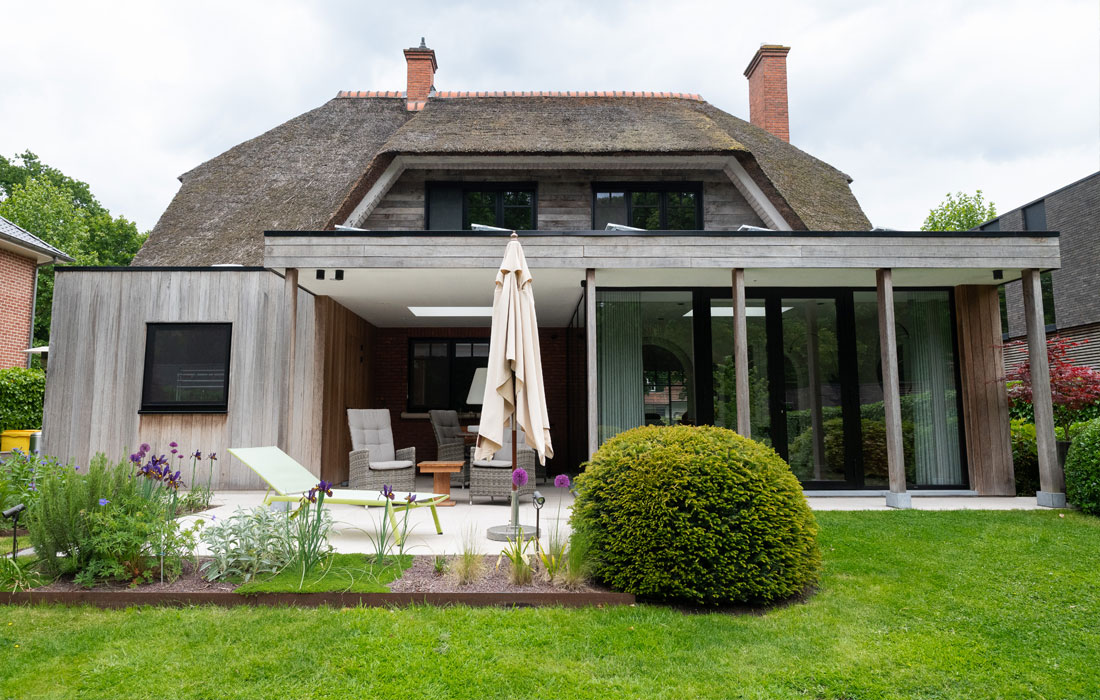 Aanbouw Stabroek Houtatelier