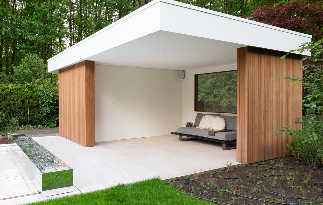 Poolhouse Brasschaat Houtatelier