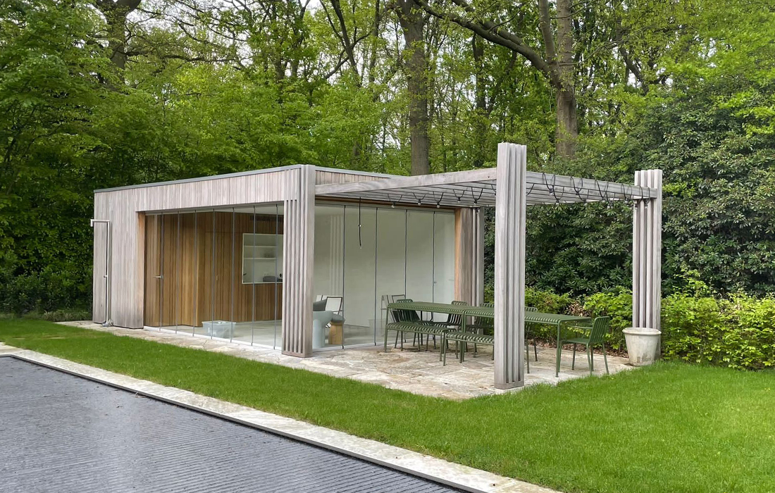 Poolhouse Schoten Houtatelier